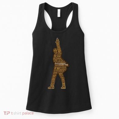 Alexander Hamilton Golden Statue Women's Tank Top
