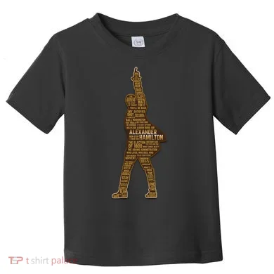 Alexander Hamilton Golden Statue Toddler T-Shirt