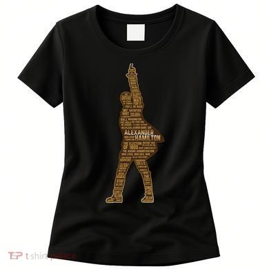Alexander Hamilton Golden Statue Women's T-Shirt