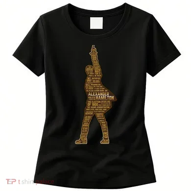 Alexander Hamilton Golden Statue Women's T-Shirt
