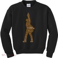 Alexander Hamilton Golden Statue Kids Sweatshirt thumb 0
