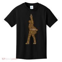 Alexander Hamilton Golden Statue Kids T-Shirt thumb 0
