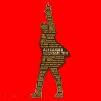 Alexander Hamilton Golden Statue Santa Hat thumb 1