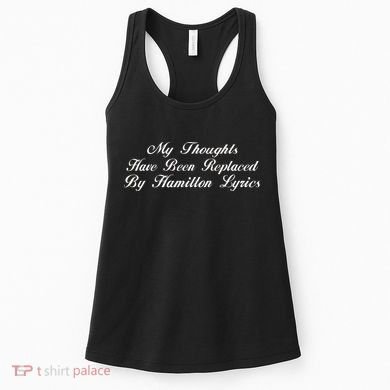 Alexander Hamilton Lyrics Women's Tank Top