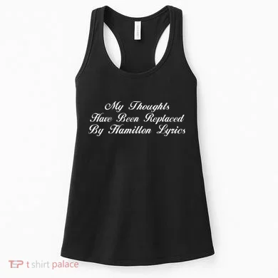 Alexander Hamilton Lyrics Women's Tank Top