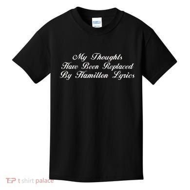 Alexander Hamilton Lyrics Kids T-Shirt