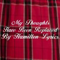 Alexander Hamilton Lyrics Women's Flannel Plaid Pajama Pants thumb 2
