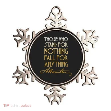 Alexander Hamilton Quote Signature Ornament