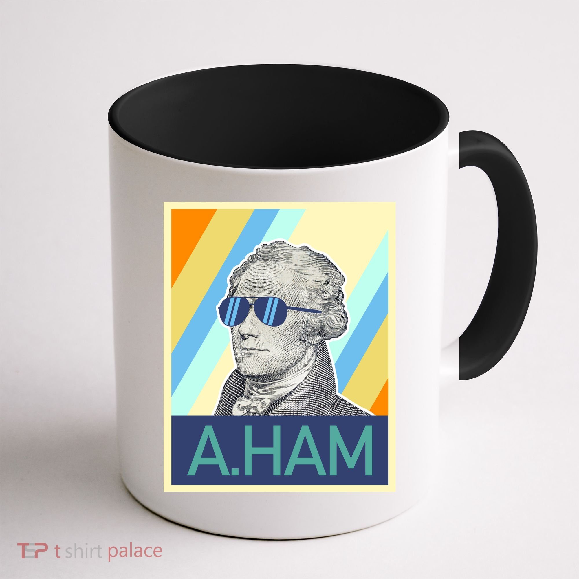 Alexander Hamilton Sunglasses Coffee Mug
