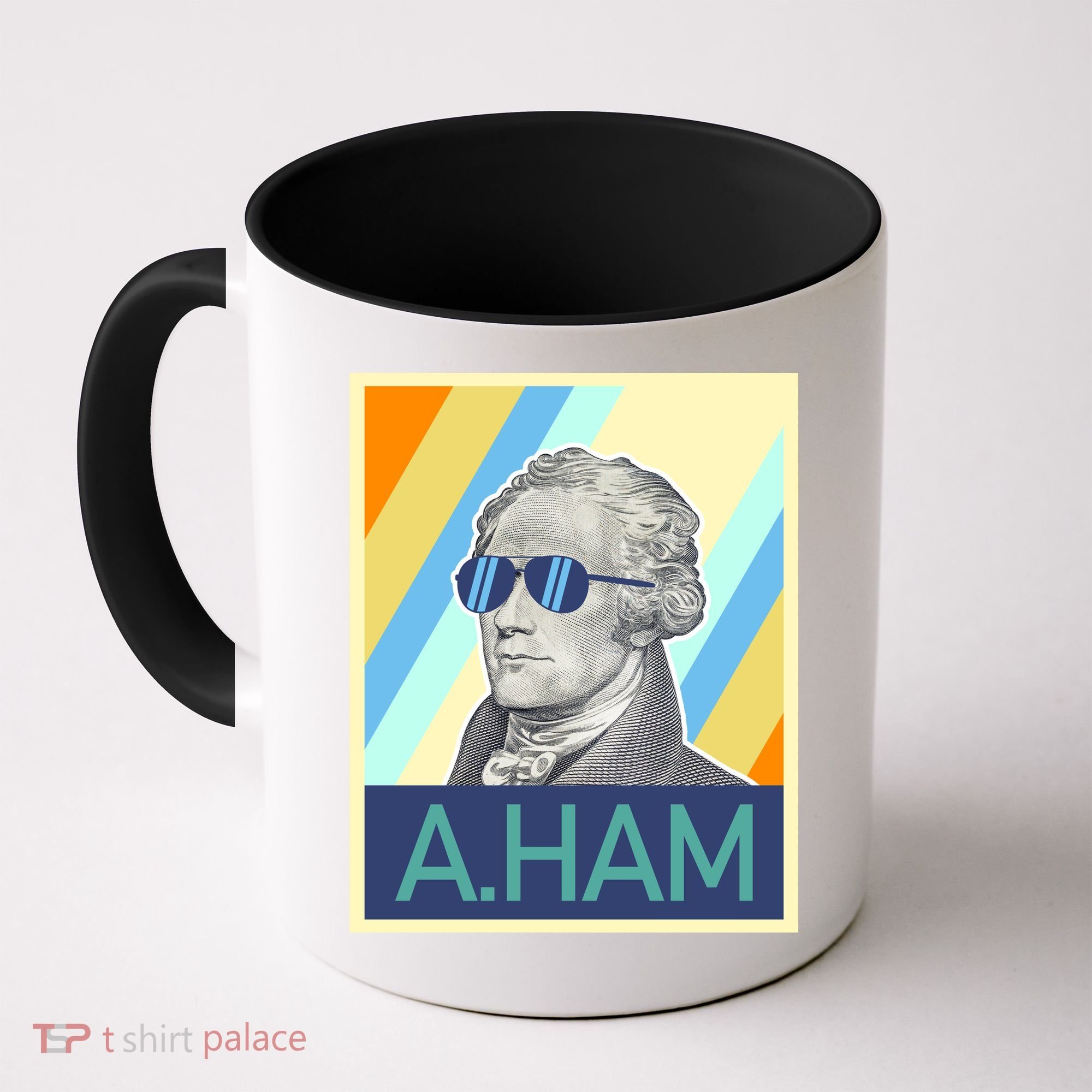 Alexander Hamilton Sunglasses Coffee Mug