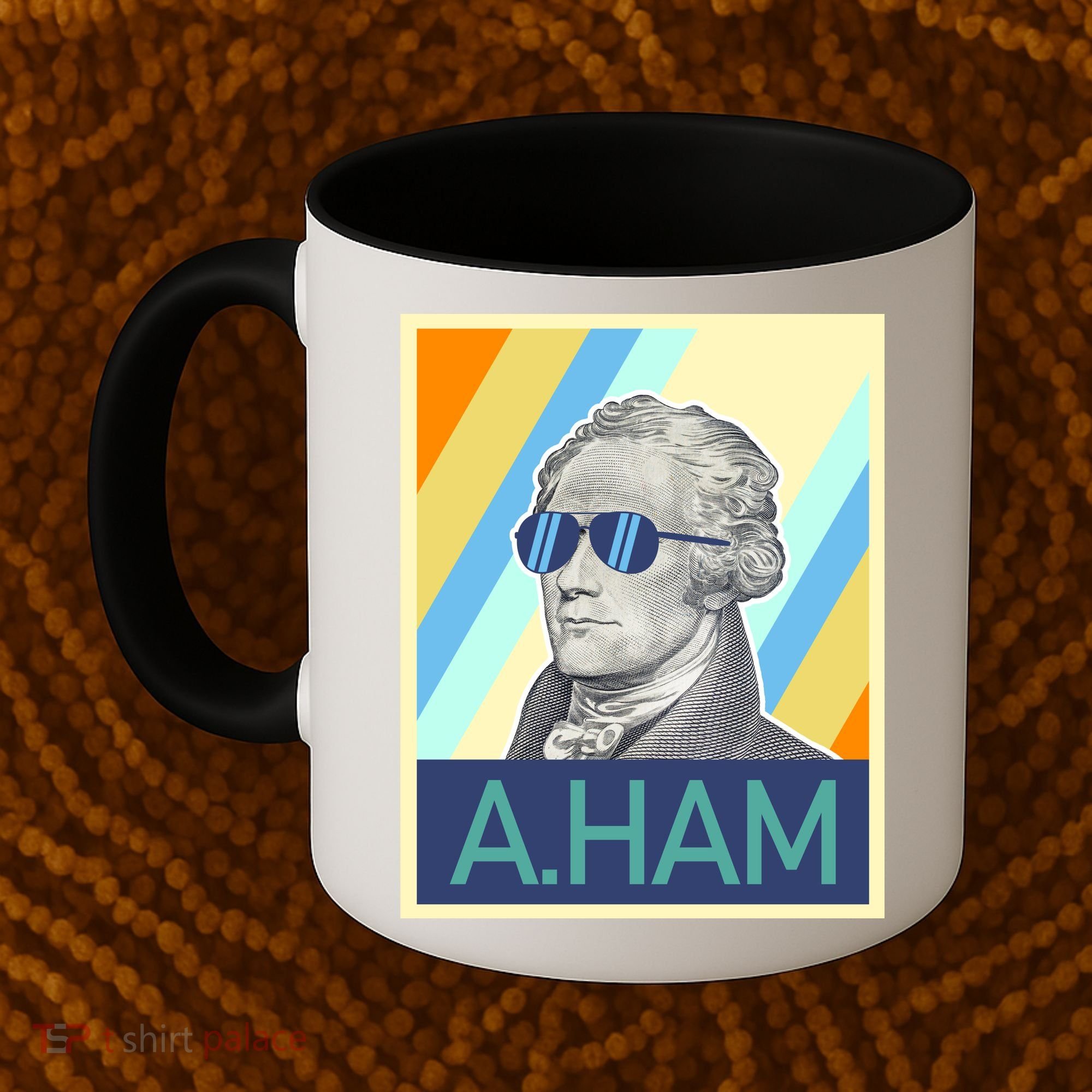 Alexander Hamilton Sunglasses Coffee Mug