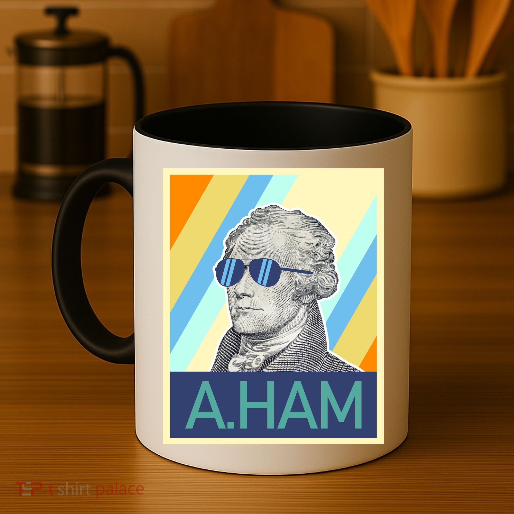 Alexander Hamilton Sunglasses Coffee Mug
