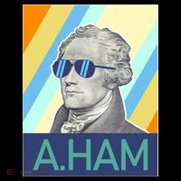 Alexander Hamilton Sunglasses Ornament thumb 1