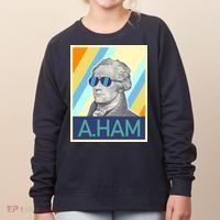 Alexander Hamilton Sunglasses Women's Sweatshirt thumb 0