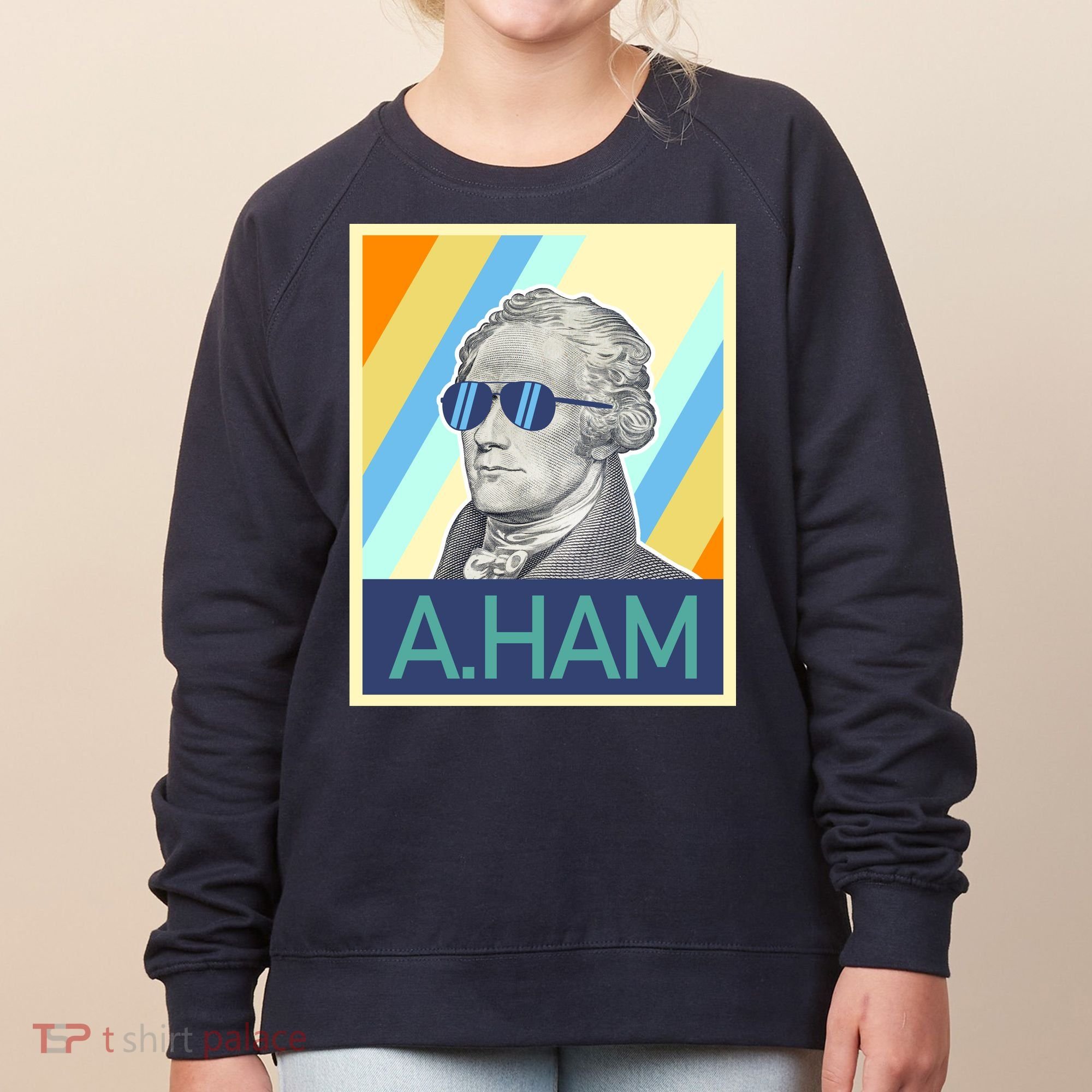 Alexander Hamilton Sunglasses Women's Sweatshirt