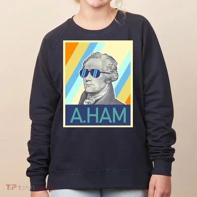 Alexander Hamilton Sunglasses Women's Sweatshirt