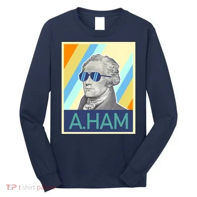 Alexander Hamilton Sunglasses Long Sleeve Shirt