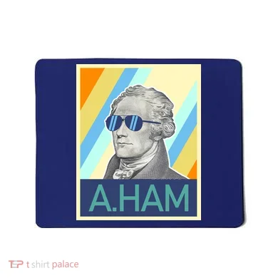 Alexander Hamilton Sunglasses Mousepad