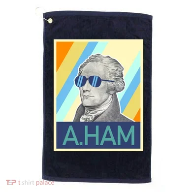 Alexander Hamilton Sunglasses Golf Towel