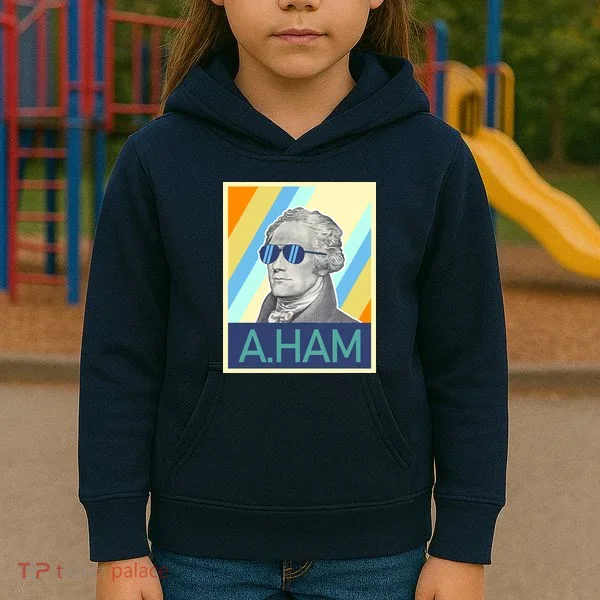 Alexander Hamilton Sunglasses Kids Hoodie