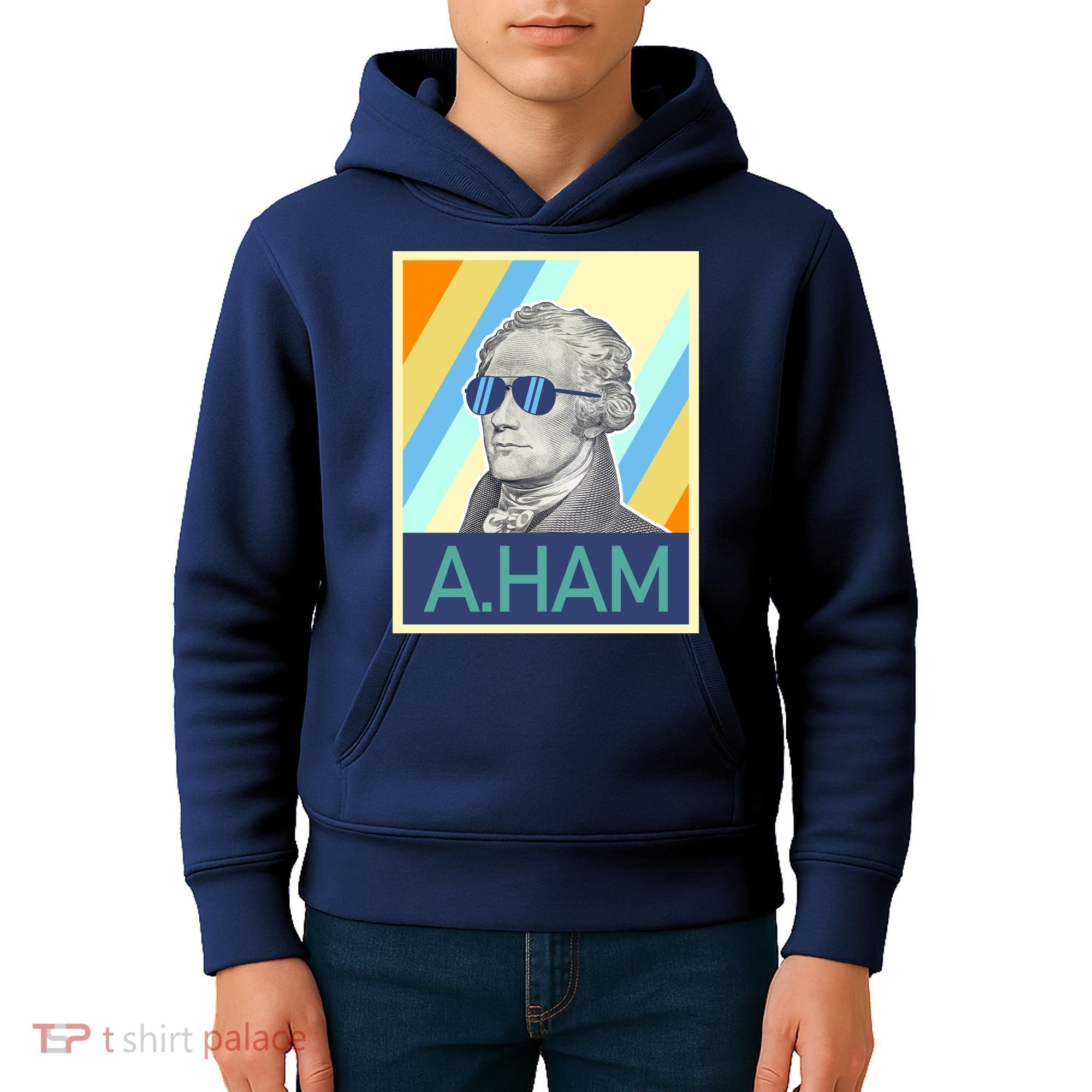 Alexander Hamilton Sunglasses Kids Hoodie
