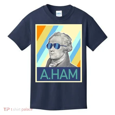 Alexander Hamilton Sunglasses Kids T-Shirt