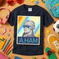 Alexander Hamilton Sunglasses Kids T-Shirt thumb 3