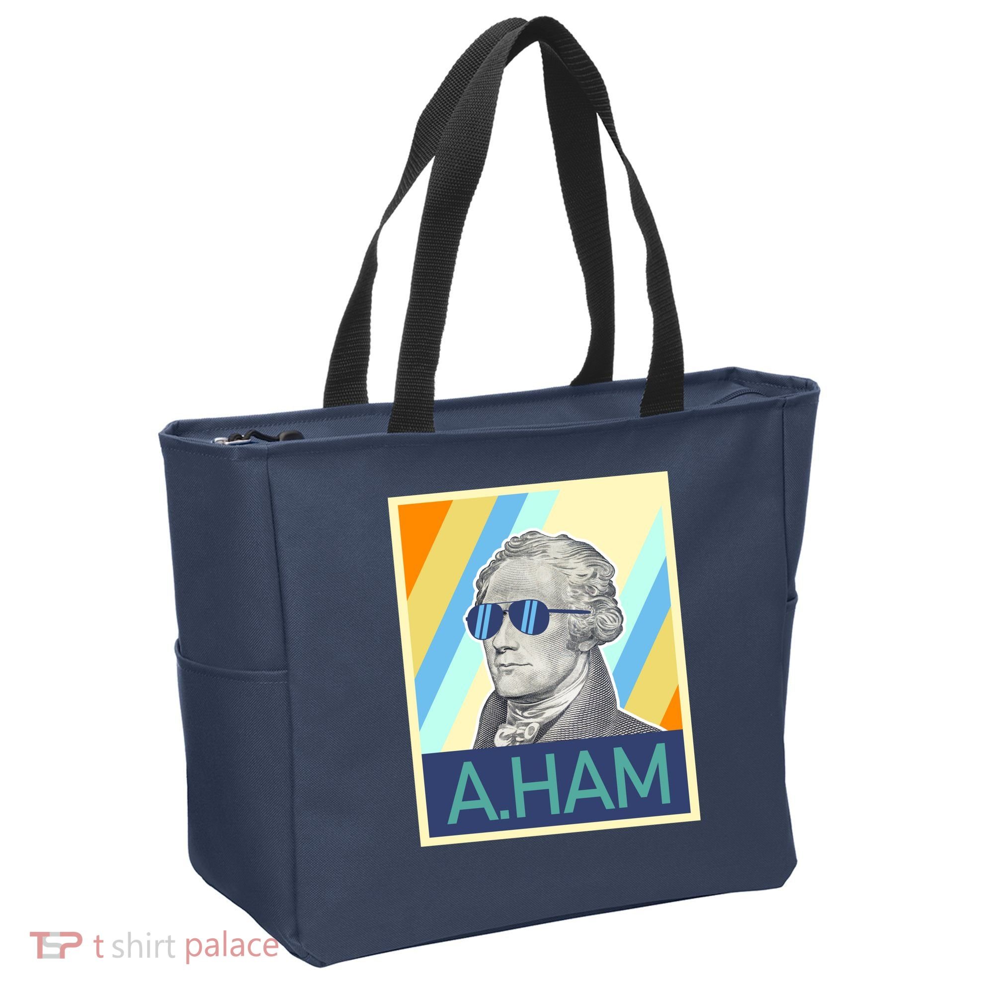 Alexander Hamilton Sunglasses Tote Bag