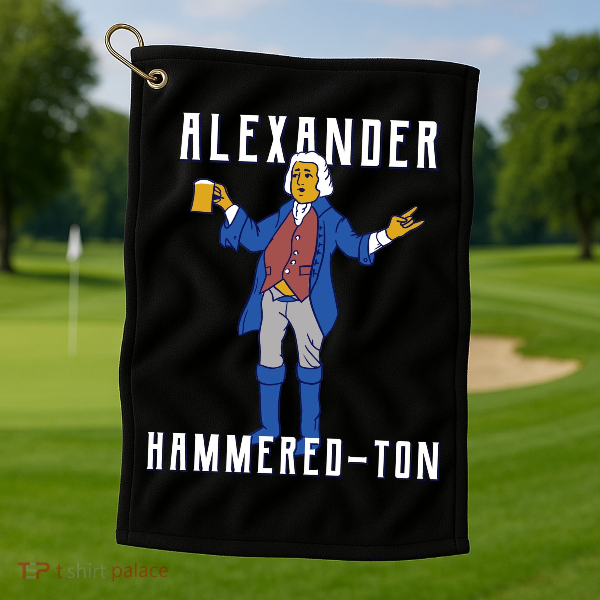 Alexander Hammered-Ton Golf Towel