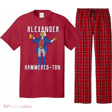Alexander Hammered-Ton Pajama Set