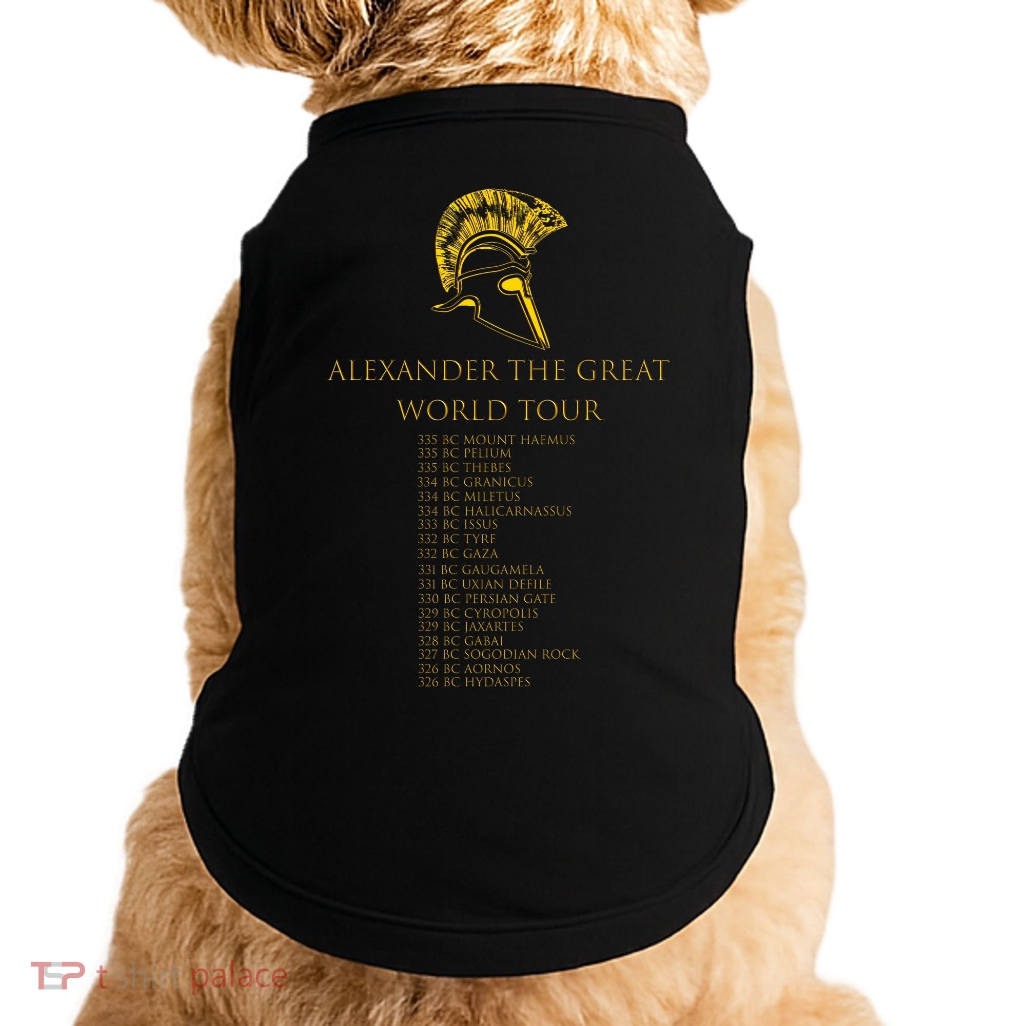Alexander The Great World Tour Doggie Tank