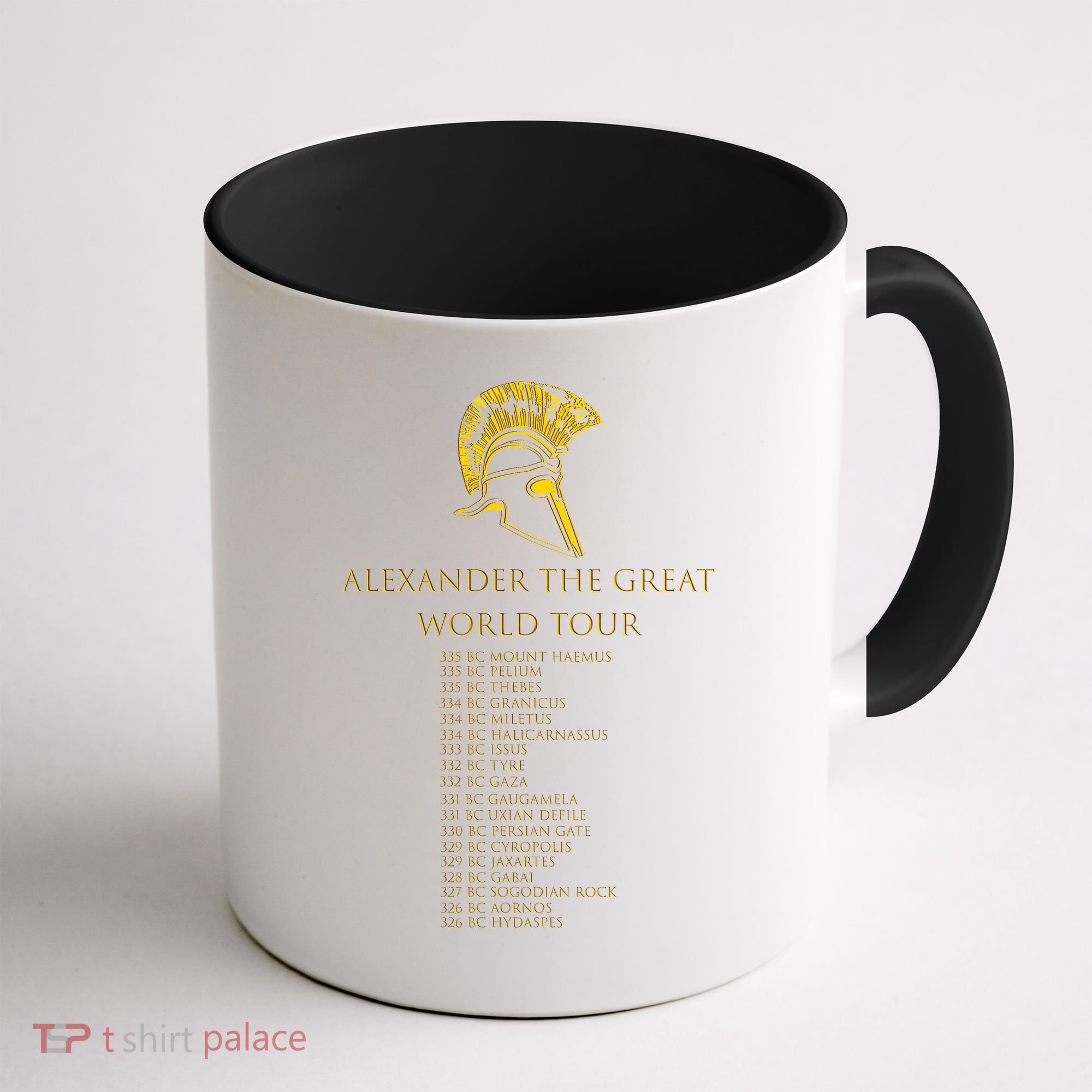 Alexander The Great World Tour Coffee Mug
