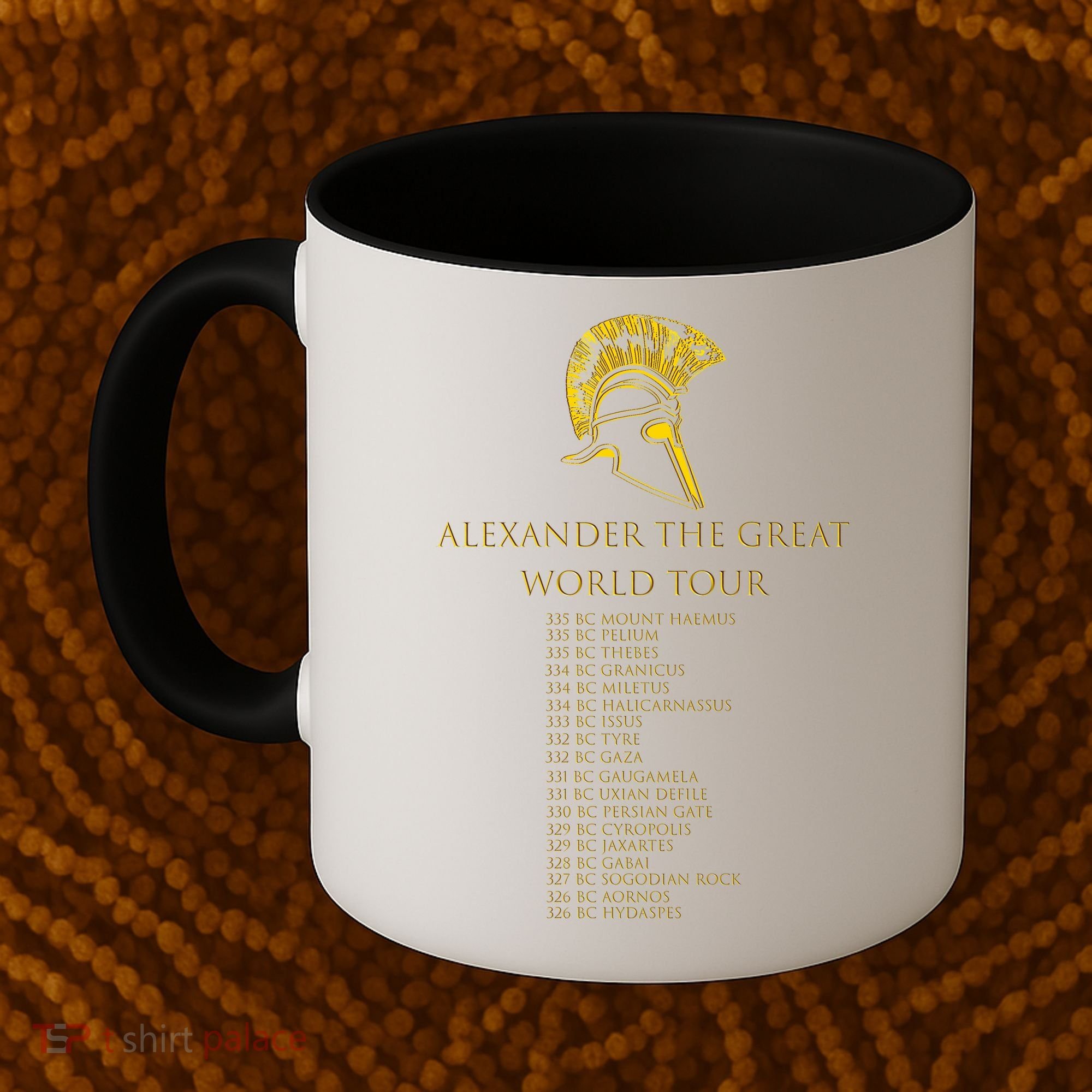 Alexander The Great World Tour Coffee Mug