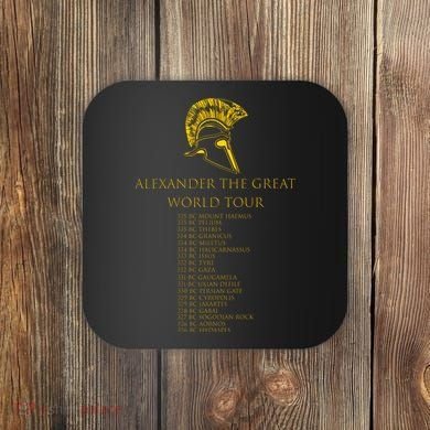 Alexander The Great World Tour Coaster