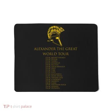 Alexander The Great World Tour Mousepad
