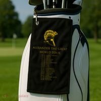 Alexander The Great World Tour Golf Towel thumb 2
