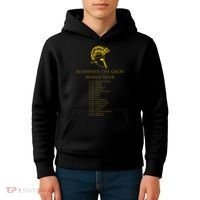 Alexander The Great World Tour Kids Hoodie thumb 4