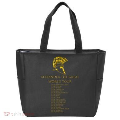 Alexander The Great World Tour Tote Bag
