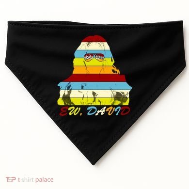 Alexis Ew David Funny 4th Birthday USA-Made Doggie Bandana