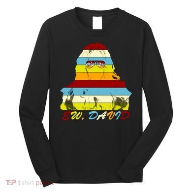 Alexis Ew David Funny 4th Birthday Long Sleeve Shirt