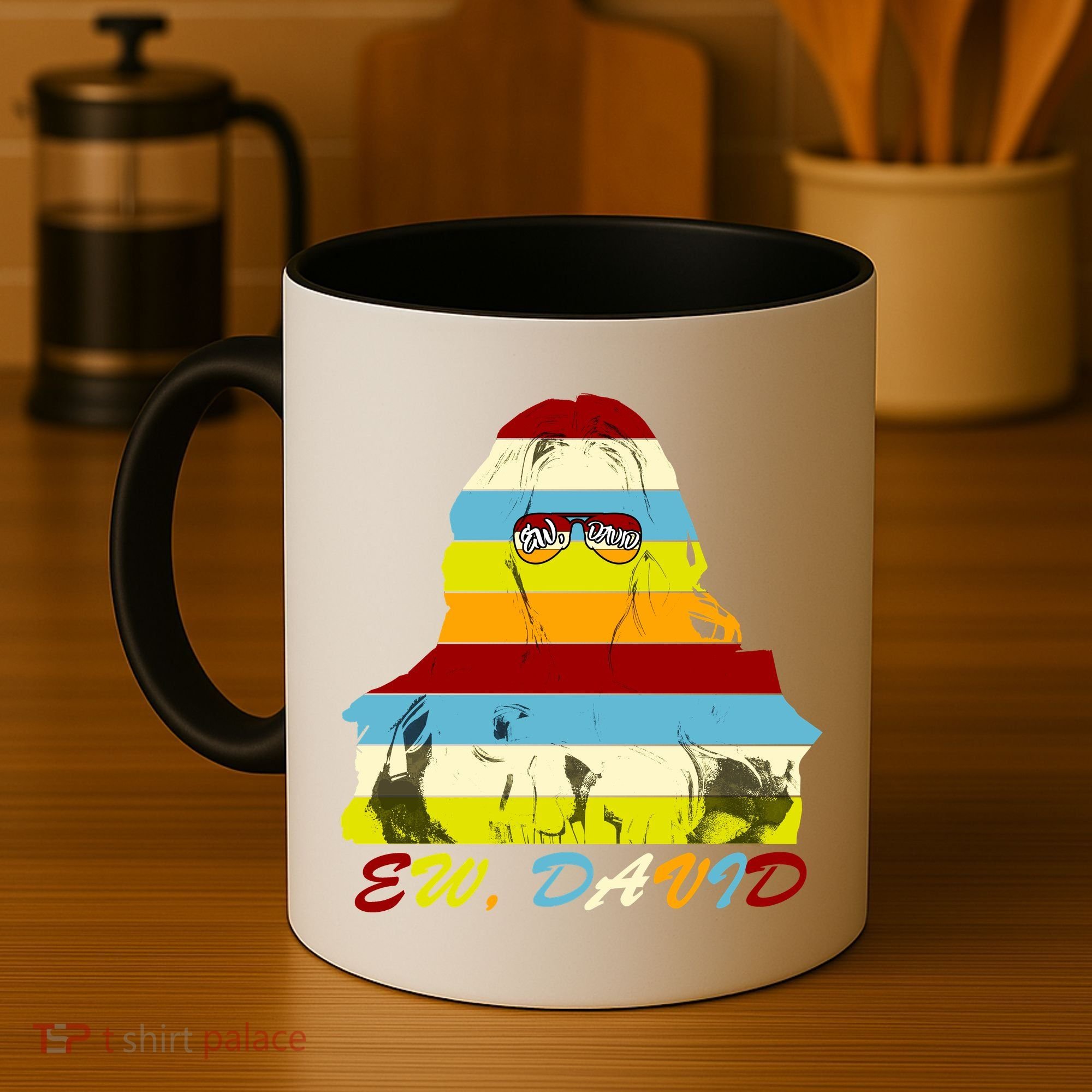 Alexis Ew David Funny 4th Birthday Coffee Mug