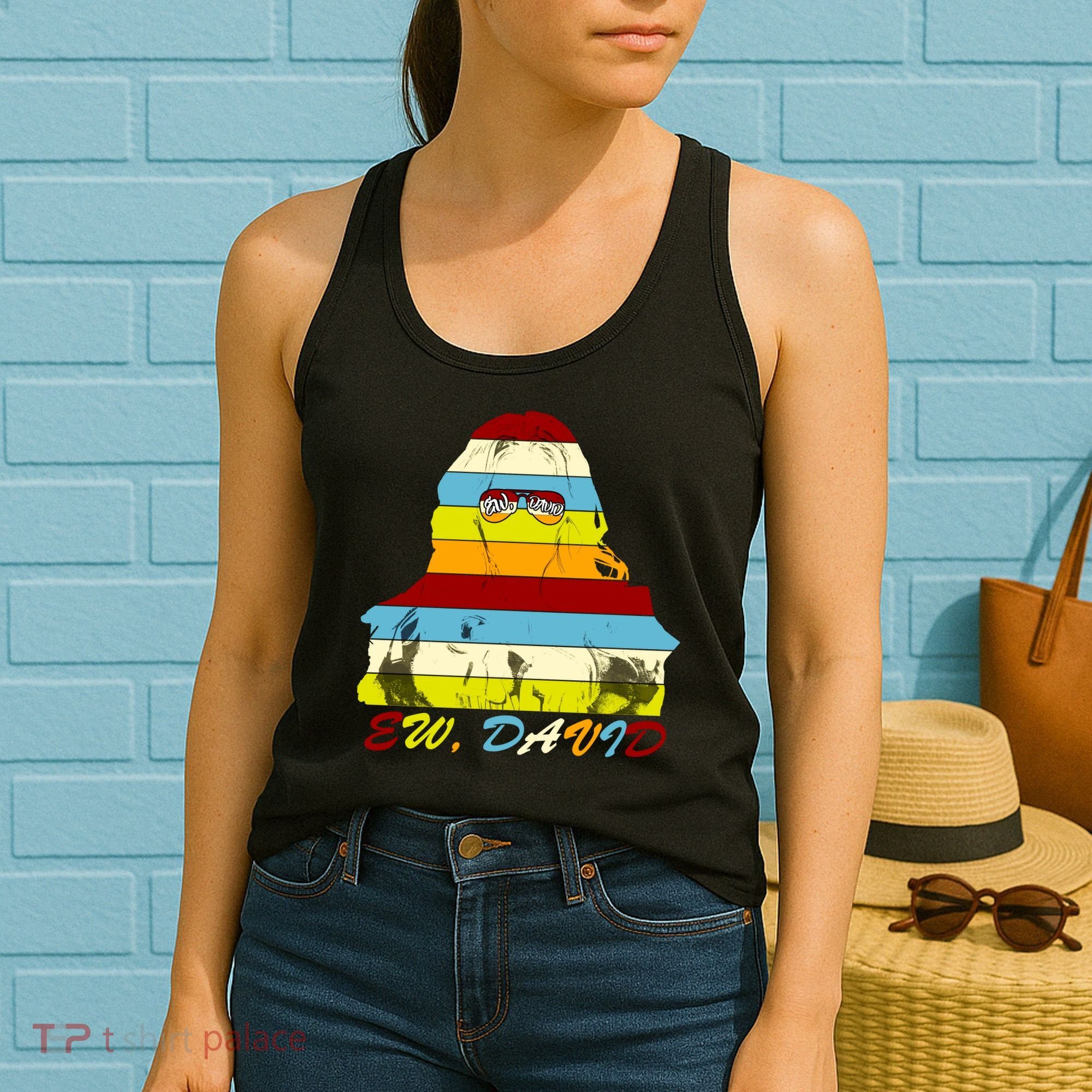 Alexis Ew David Funny 4th Birthday Women's Tank Top