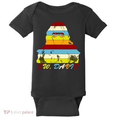Alexis Ew David Funny 4th Birthday Baby Bodysuit