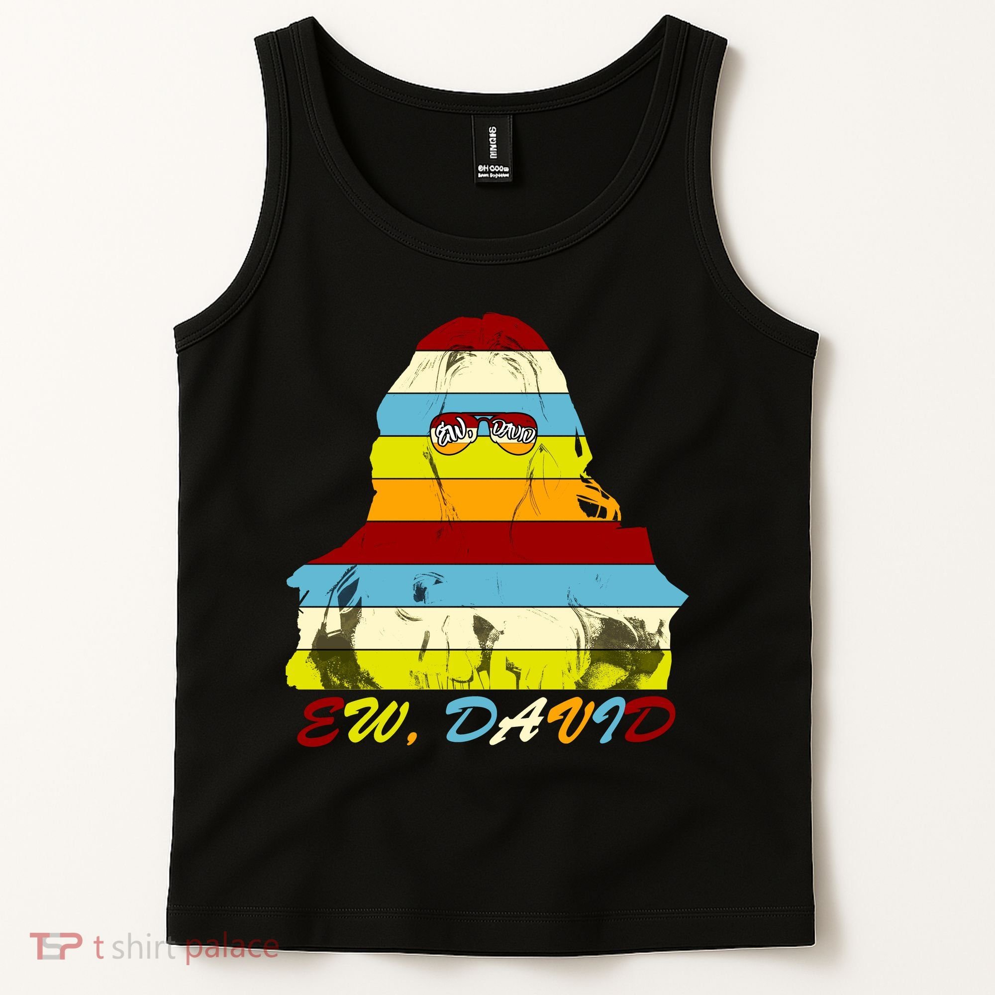 Alexis Ew David Funny 4th Birthday Tank Top
