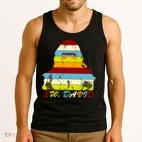 Alexis Ew David Funny 4th Birthday Tank Top thumb 3