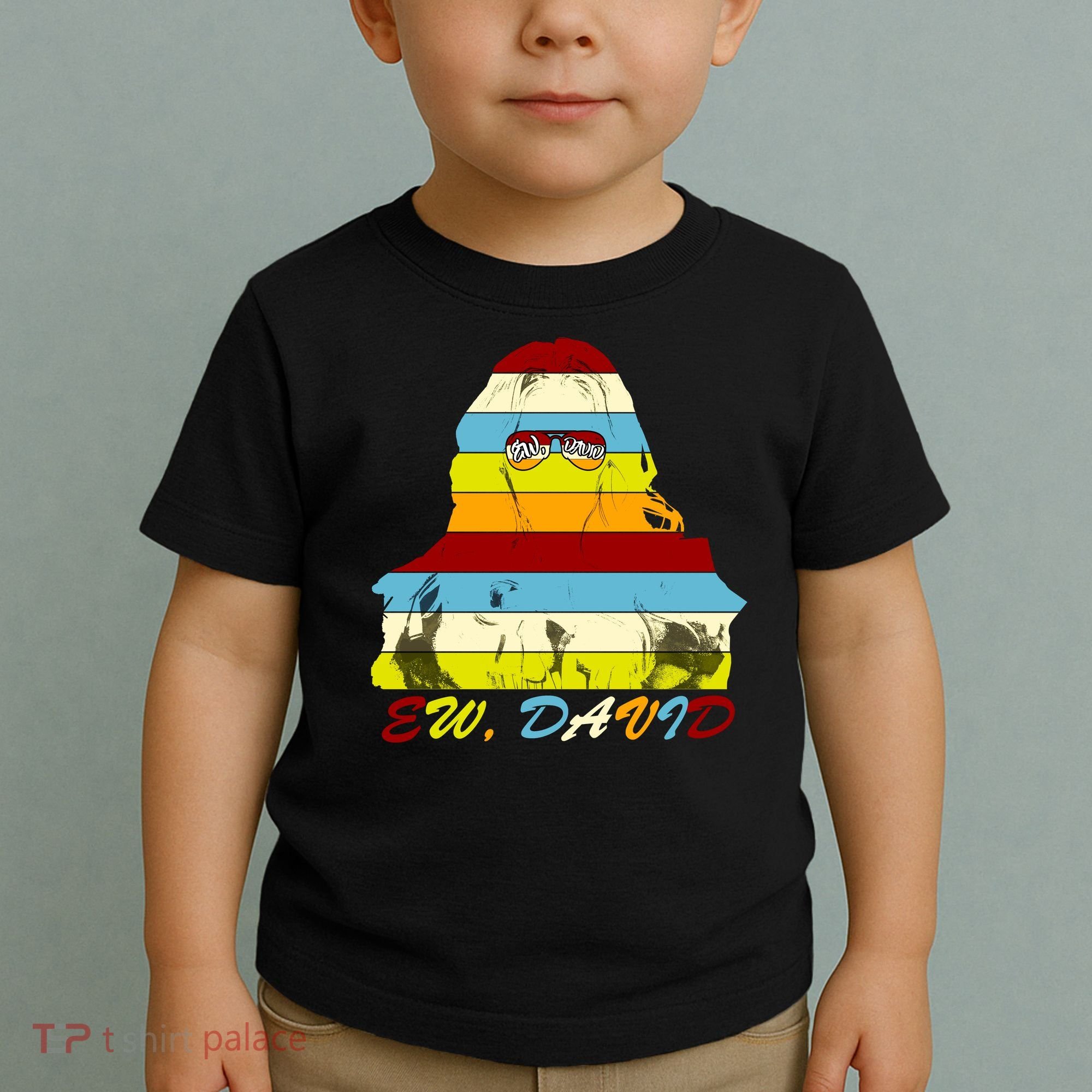 Alexis Ew David Funny 4th Birthday Toddler T-Shirt