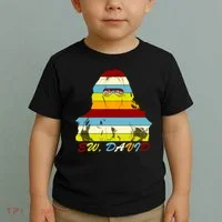 Alexis Ew David Funny 4th Birthday Toddler T-Shirt thumb 2