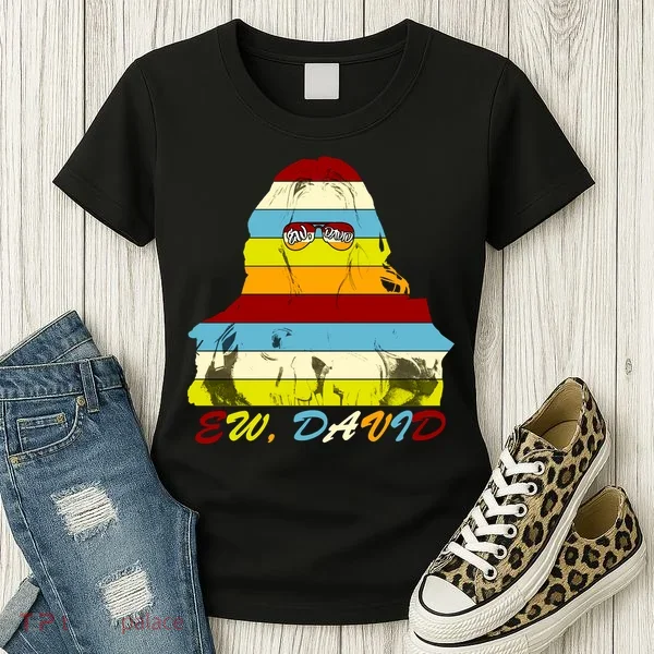 Alexis Ew David Funny 4th Birthday Women's T-Shirt