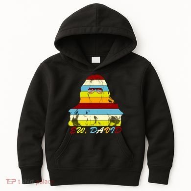 Alexis Ew David Funny 4th Birthday Kids Hoodie