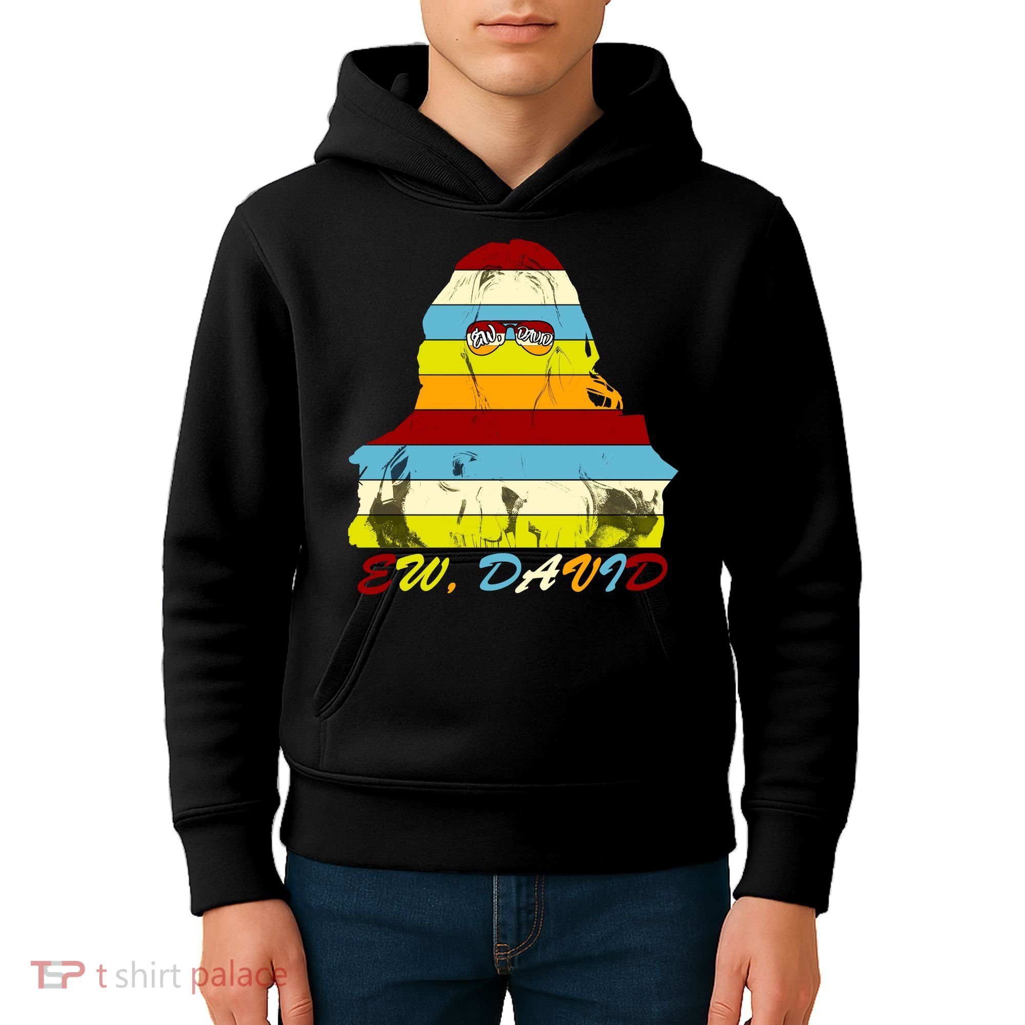 Alexis Ew David Funny 4th Birthday Kids Hoodie
